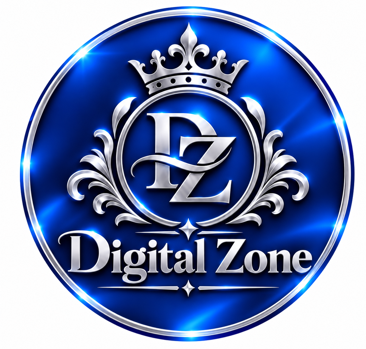 digital zone chrome emblem (1)